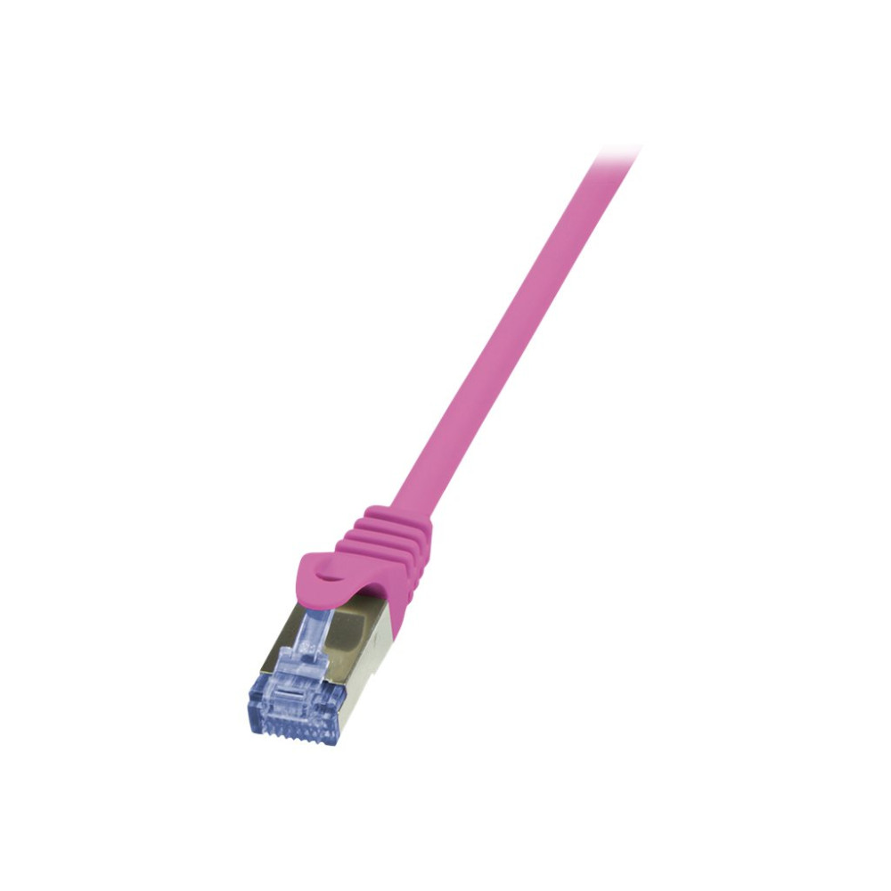 Produktbild för LogiLink PrimeLine - patch-kabel - 2 m - rosa
