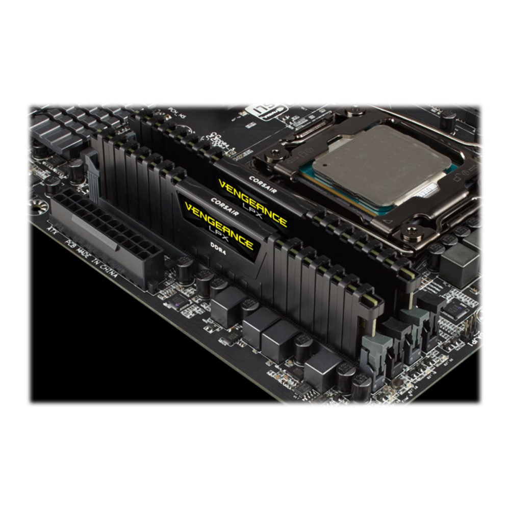 Produktbild för CORSAIR Vengeance LPX - DDR4 - sats - 16 GB: 2 x 8 GB - DIMM 288-pin / PC4-25600 - ej buffrad