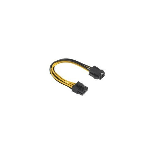 AKASA Akasa - strömadapter - 6-stifts PCIe-ström till ström, 8 pin +12 V - 15 cm