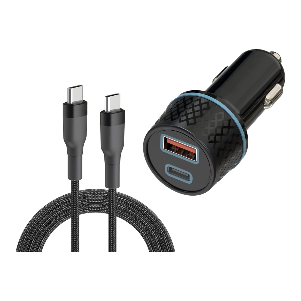 Produktbild för Insmat MOBIS Series strömadapter för bil - USB-C - 30 Watt