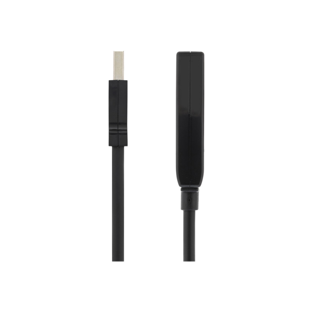 Produktbild för DELTACO USB2-EX10M - USB-förlängningskabel - USB till USB - 10 m