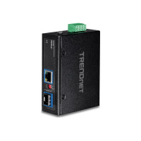 Produktbild för TRENDnet TI-F11SFP - medieomvandlare - 10Mb LAN, 100Mb LAN, 1GbE - TAA-kompatibel