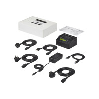 Produktbild för StarTech Hårddiskraderare och -dockningsstation för 2,5/3,5" SATA SSD/HDD - USB 3.0 - hårddiskraderare