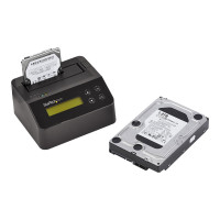 Produktbild för StarTech Hårddiskraderare och -dockningsstation för 2,5/3,5" SATA SSD/HDD - USB 3.0 - hårddiskraderare