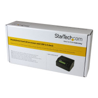 Produktbild för StarTech Hårddiskraderare och -dockningsstation för 2,5/3,5" SATA SSD/HDD - USB 3.0 - hårddiskraderare