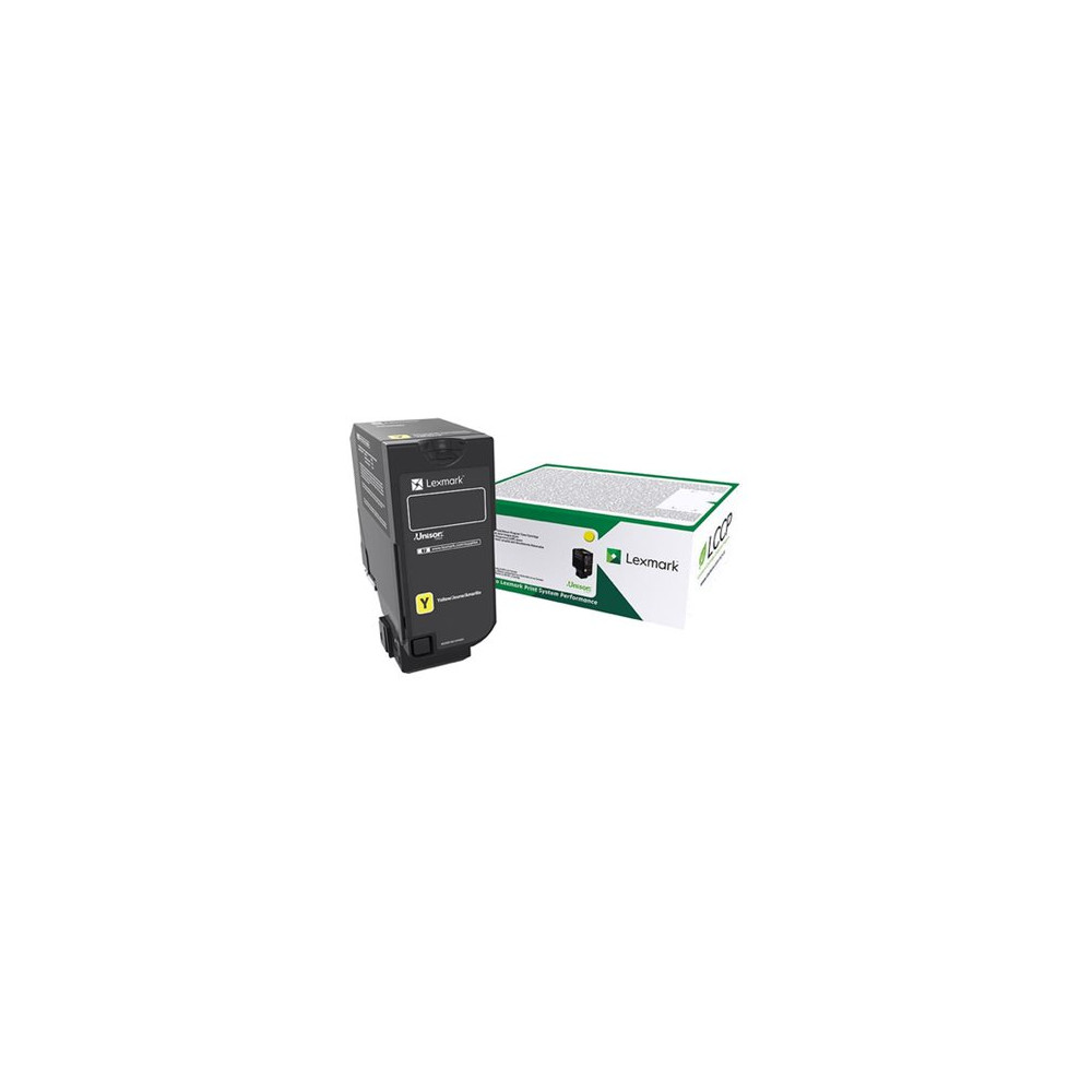 Produktbild för Lexmark - gul - original - tonerkassett - LRP