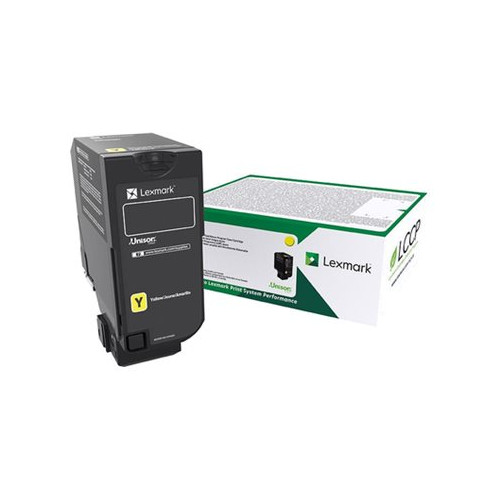 Lexmark International Lexmark - gul - original - tonerkassett - LRP