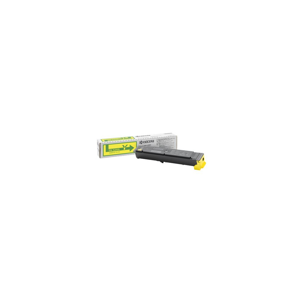Produktbild för Kyocera TK 5205Y - gul - original - tonerkassett