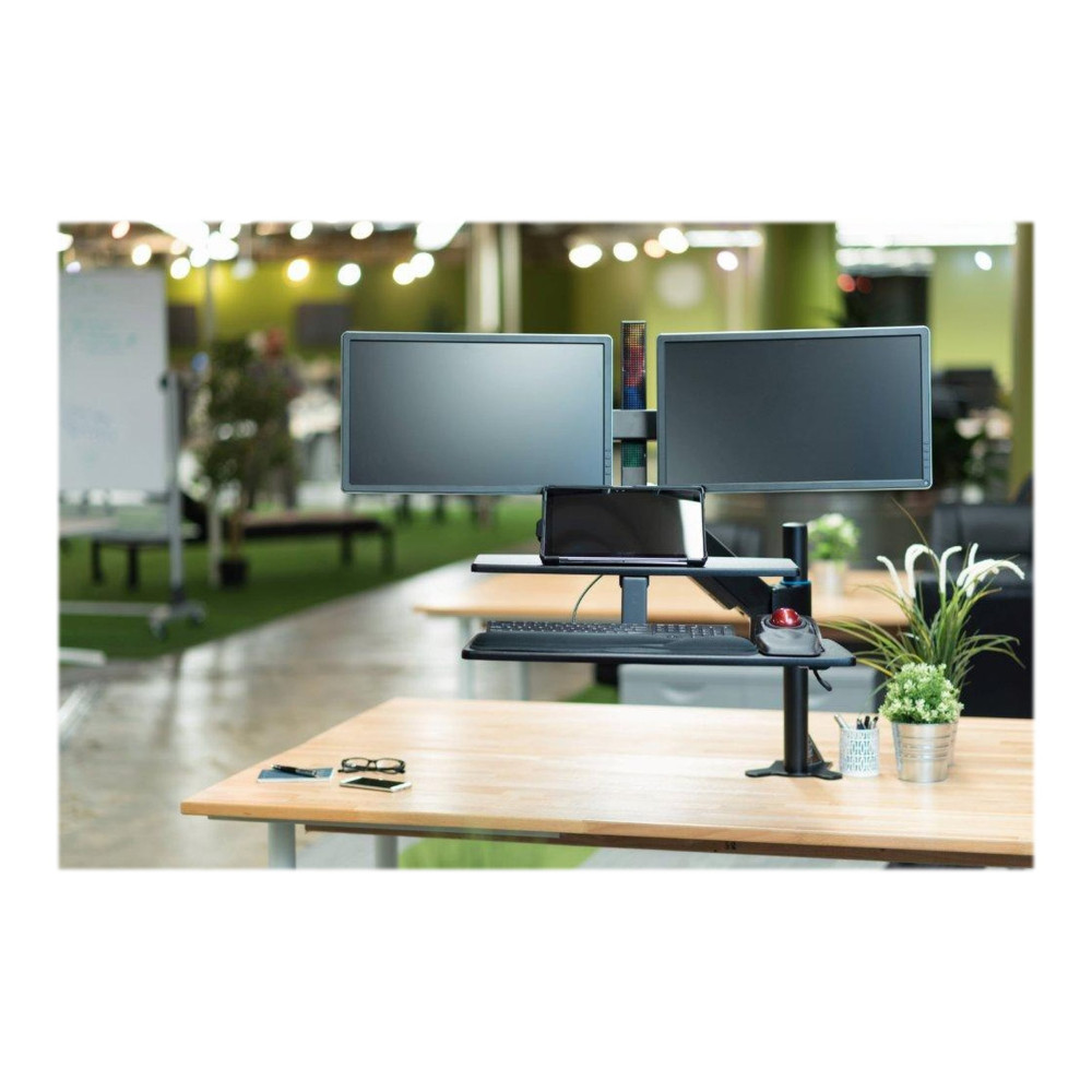 Produktbild för Kensington Expert Mouse Wireless Trackball - styrkula - 2.4 GHz, Bluetooth 5.0 LE - svart