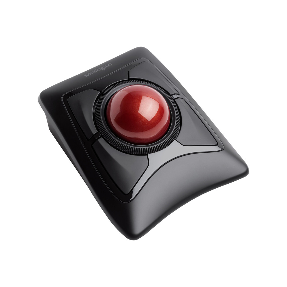 Produktbild för Kensington Expert Mouse Wireless Trackball - styrkula - 2.4 GHz, Bluetooth 5.0 LE - svart