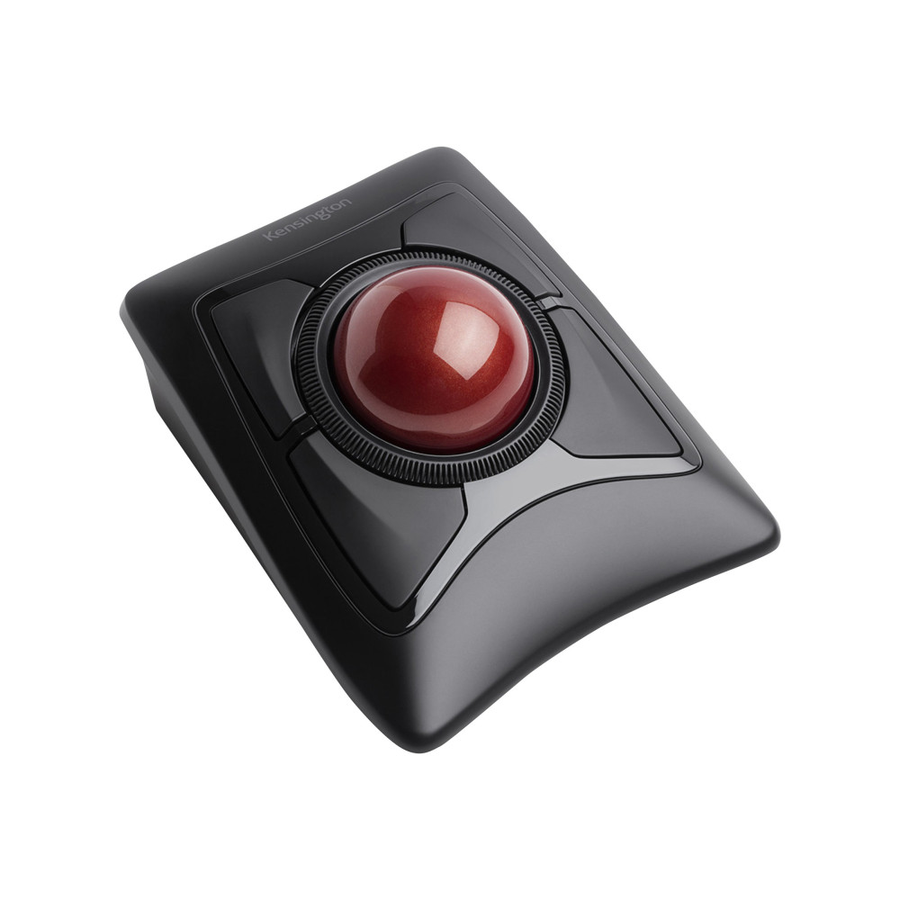 Produktbild för Kensington Expert Mouse Wireless Trackball - styrkula - 2.4 GHz, Bluetooth 5.0 LE - svart