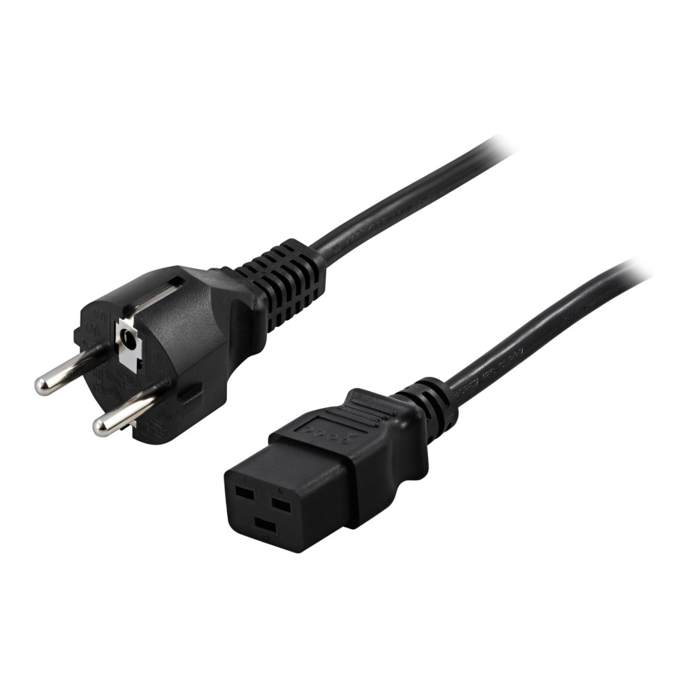 Produktbild för DELTACO DEL-111T - strömkabel - power CEE 7/7 till IEC 60320 C19 - 5 m