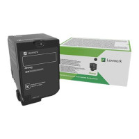 Produktbild för Lexmark - Lång livslängd - svart - original - tonerkassett - LCCP, LRP, Lexmark Corporate