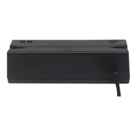 Produktbild för Manhattan USB-A Magnetic Strip Card Reader, Triple Track Reader, Keyboard Wedge Decoder, Cable 1.5m, Black, Three Year Warranty, Box - kortläsare - USB