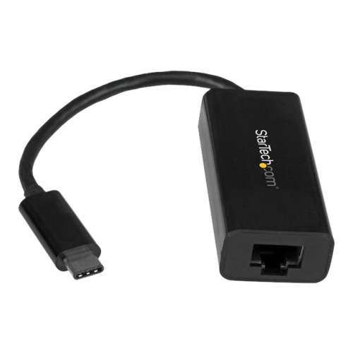 StarTech.com StarTech.com USB C till Gigabit Ethernet-adapter - Svart - USB 3.1 till RJ45 LAN-nätverksadapter - USB Type C till Ethernet - Begränsat lager, se liknande artikel S1GC301AUW - nätverksadapter - USB-C - Gigabit Ethernet