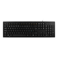 Produktbild för DELTACO TB-626 - tangentbord - Nordisk - svart Inmatningsenhet