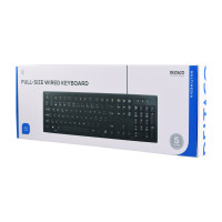 Produktbild för DELTACO TB-626 - tangentbord - Nordisk - svart Inmatningsenhet