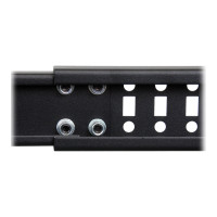 Produktbild för StarTech.com 25U-serverrack med öppen ram - 4 stolpar justerbart djup (59 cm till 104 cm) rack för nätverksutrustning med hjul/nivåfötter/kabelhantering (4POSTRACK25U) - rack - 25U