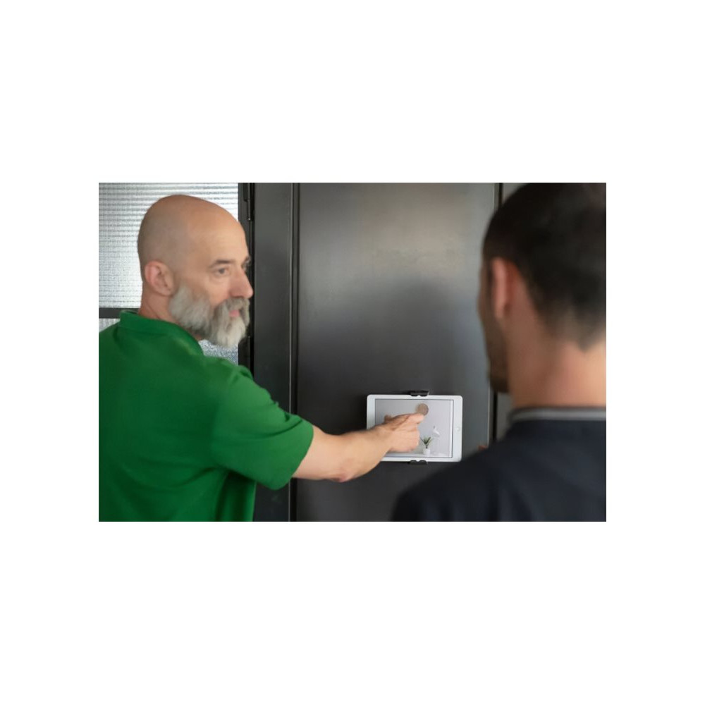 Produktbild för Compulocks Universal Tablet Cling Wall Mount VESA Compatible monteringssats - för surfplatta - svart