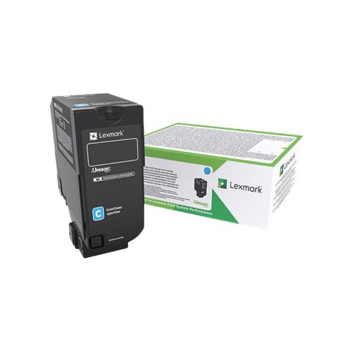 Lexmark International Lexmark - Lång livslängd - cyan - original - tonerkassett - LCCP, LRP, Lexmark Corporate
