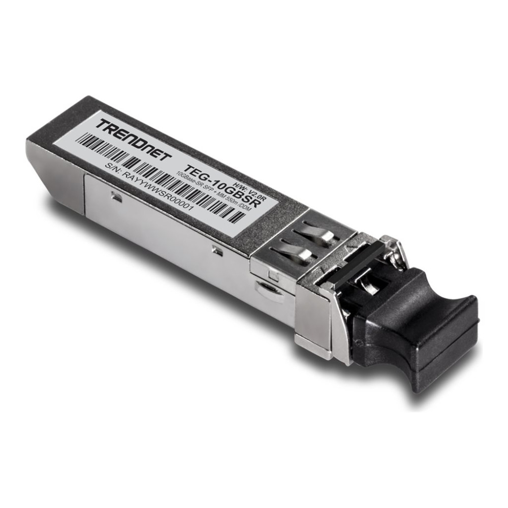 Produktbild för TRENDnet TEG 10GBSR - SFP+ sändar/mottagarmodul - 10GbE - TAA-kompatibel