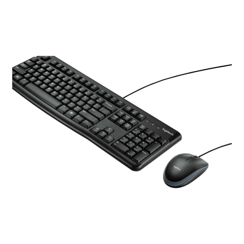 Produktbild för Logitech Desktop MK120 - sats med tangentbord och mus - fransk Inmatningsenhet