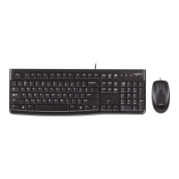 Produktbild för Logitech Desktop MK120 - sats med tangentbord och mus - fransk Inmatningsenhet