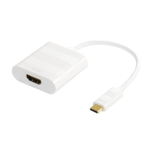 Deltaco DELTACO USBC-HDMI1 - extern videoadapter - vit