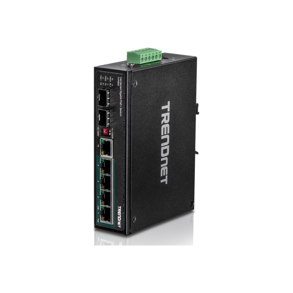 Produktbild för TRENDnet TI-PG62 - switch - 6 portar - ohanterad - TAA-kompatibel