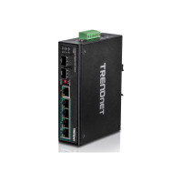 Produktbild för TRENDnet TI-PG62 - switch - 6 portar - ohanterad - TAA-kompatibel