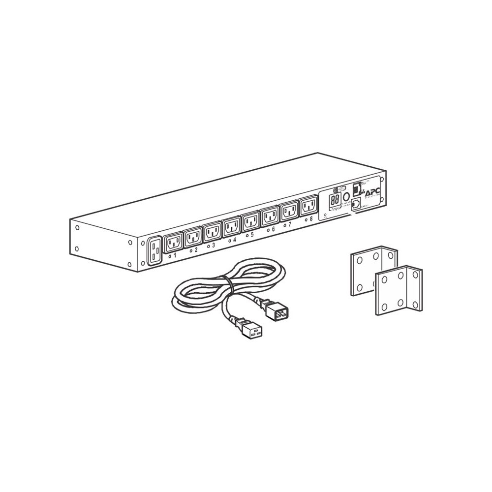 Produktbild för APC Switched Rack PDU - kraftdistributionsenhet