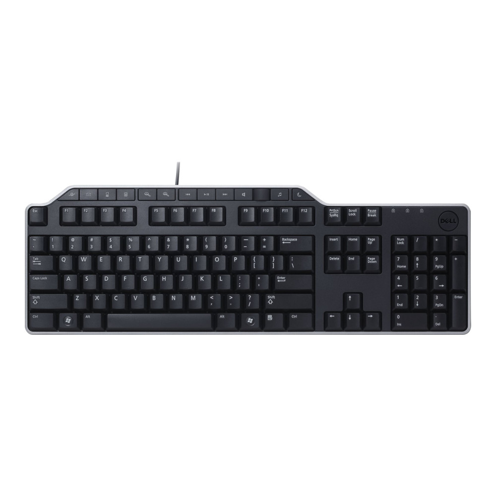 Produktbild för Dell Business Multimedia Keyboard KB522 - tangentbord - QWERTY - dansk - svart Inmatningsenhet