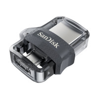 Produktbild för SanDisk Ultra Dual M3.0 - USB flash-enhet - 256 GB