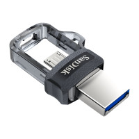 Produktbild för SanDisk Ultra Dual M3.0 - USB flash-enhet - 256 GB