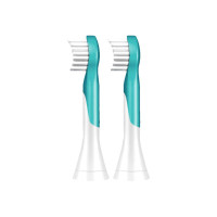 Produktbild för Philips Sonicare For Kids HX6032 - extra tandborsthuvud - suprfräscht blå