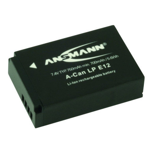 ANSMANN-ENERGY Ansmann A-Can LP-E12 batteri - Li-Ion
