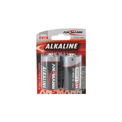 ANSMANN-ENERGY ANSMANN RED LINE batteri - 2 x D - alkaliskt