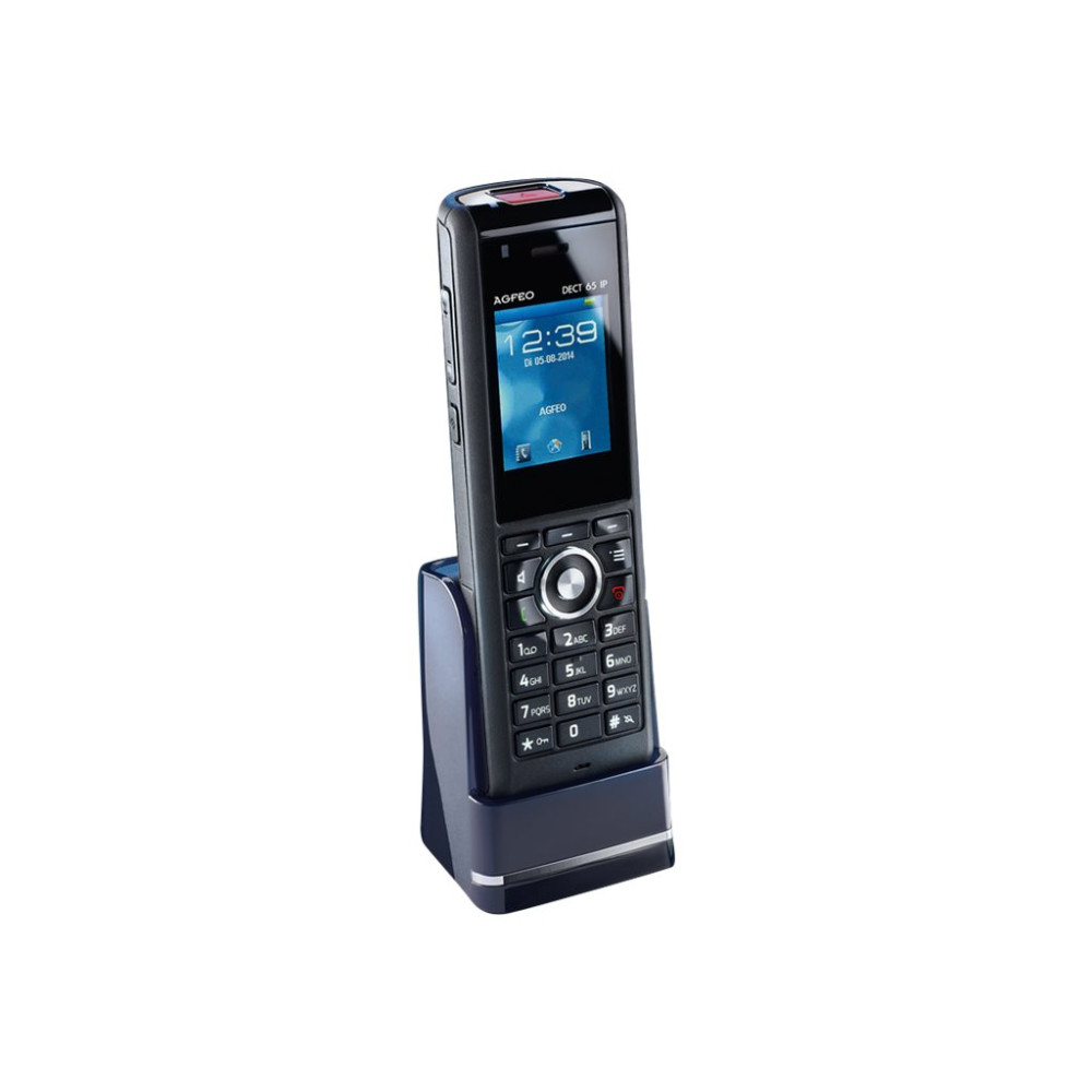 Produktbild för AGFEO DECT 65 IP - trådlös förlängningshandenhet - med Bluetooth interface med nummerpresentation/samtal väntar