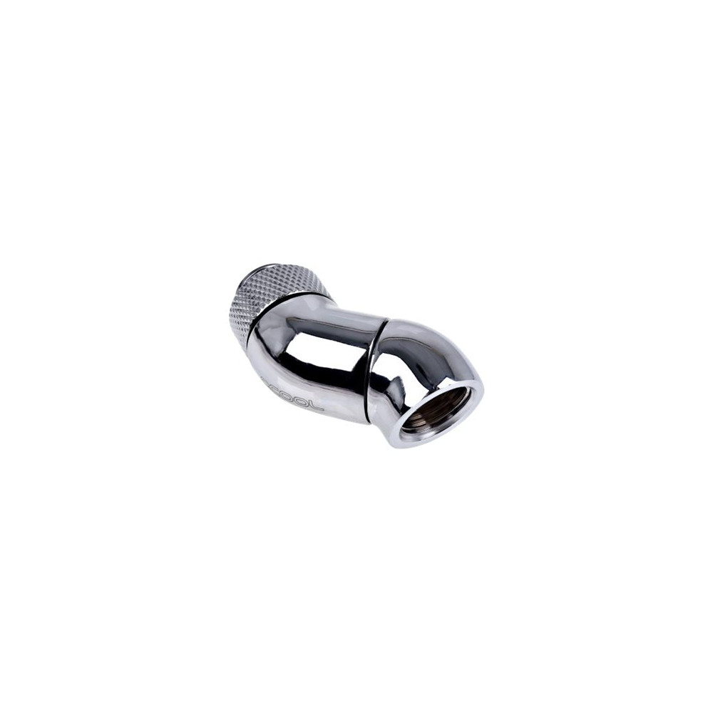 Produktbild för Alphacool Eiszapfen Connector Series Double 45° Angle Adapter - vinklad monteringsadapter för vätskekylningssystem