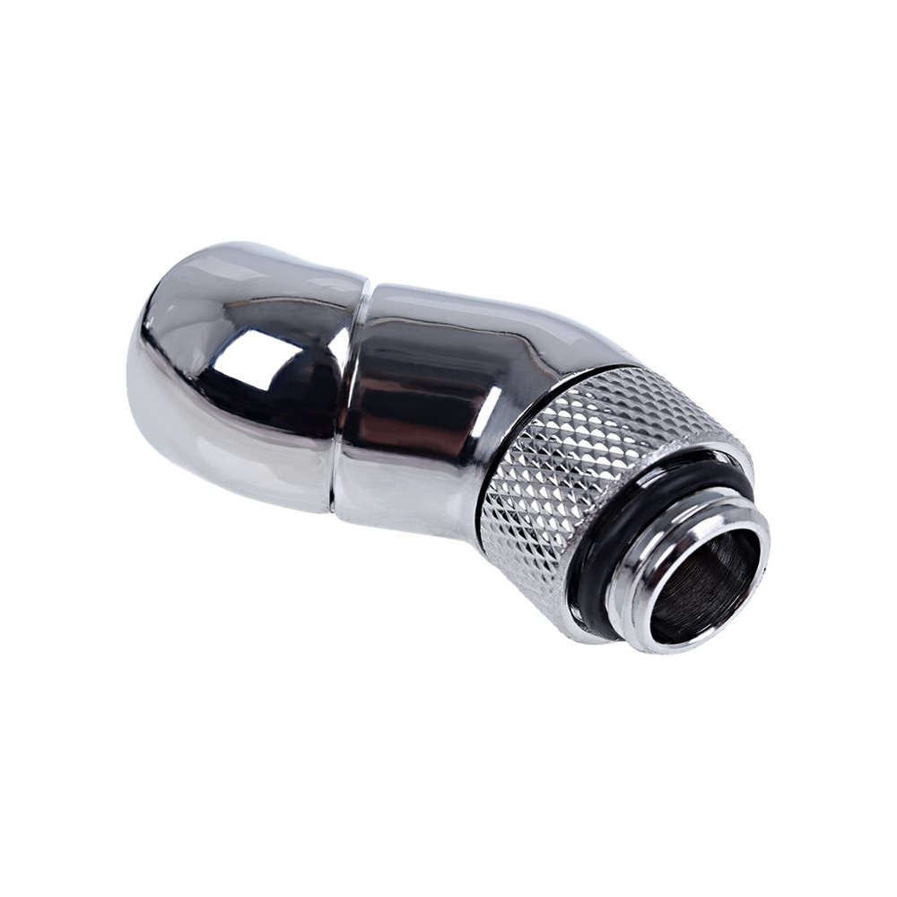 Produktbild för Alphacool Eiszapfen Connector Series Double 45° Angle Adapter - vinklad monteringsadapter för vätskekylningssystem