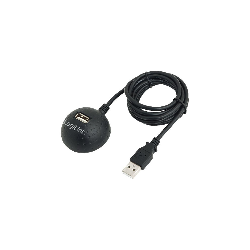 Produktbild för LogiLink Docking Station - USB-förlängningskabel - USB till USB - 1.5 m