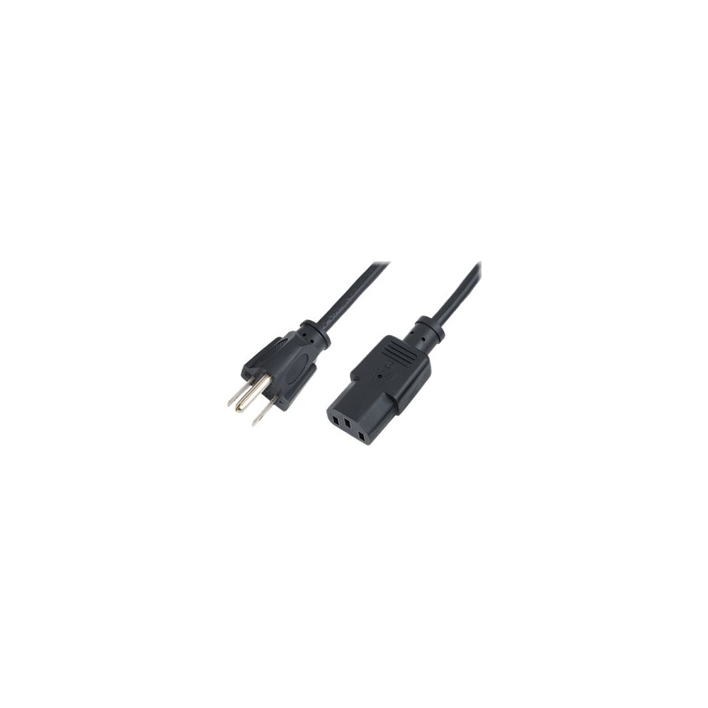 Produktbild för 2direct - strömkabel - power IEC 60320 C13 till NEMA 5-15P - 1.8 m