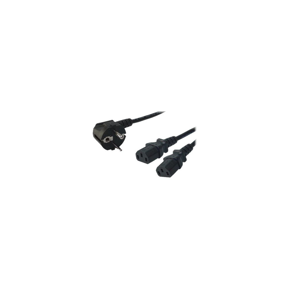 Produktbild för LogiLink - strömkabel - power IEC 60320 C13 till power CEE 7/7 - 1.5 m
