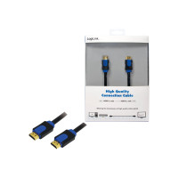 Produktbild för LogiLink HDMI-kabel med Ethernet - 1 m