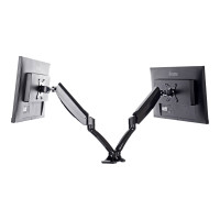Produktbild för Iiyama DS3002C-B1 monteringssats - justerbar arm - för 2 monitorer - svart
