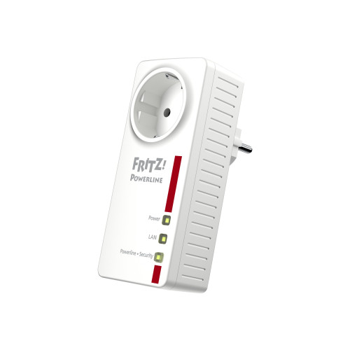 AVM Computersysteme Vertriebs FRITZ!Powerline 1220E - PowerLine adaptersats - vägginsticksbar