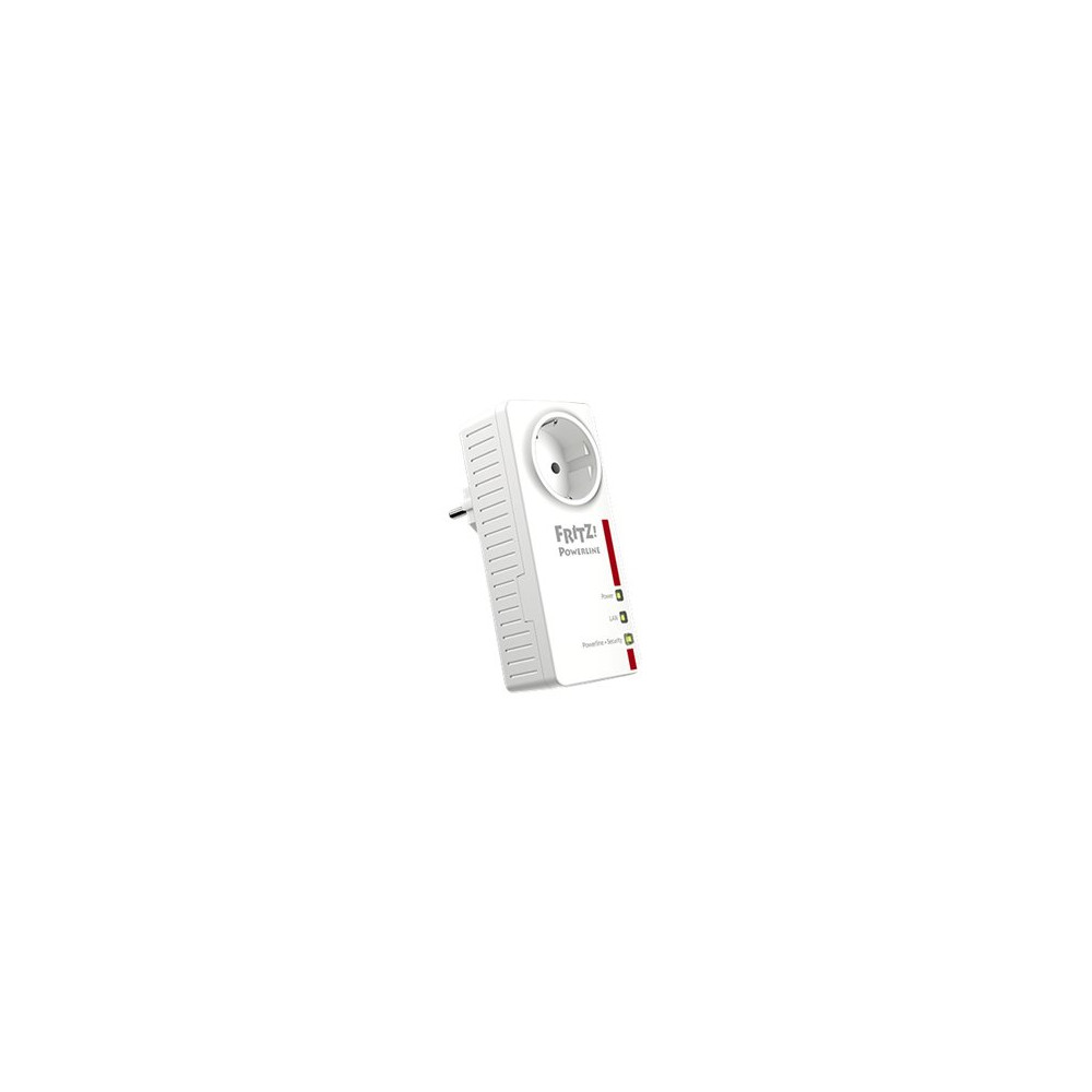 Produktbild för FRITZ!Powerline 1220E - PowerLine adaptersats - vägginsticksbar