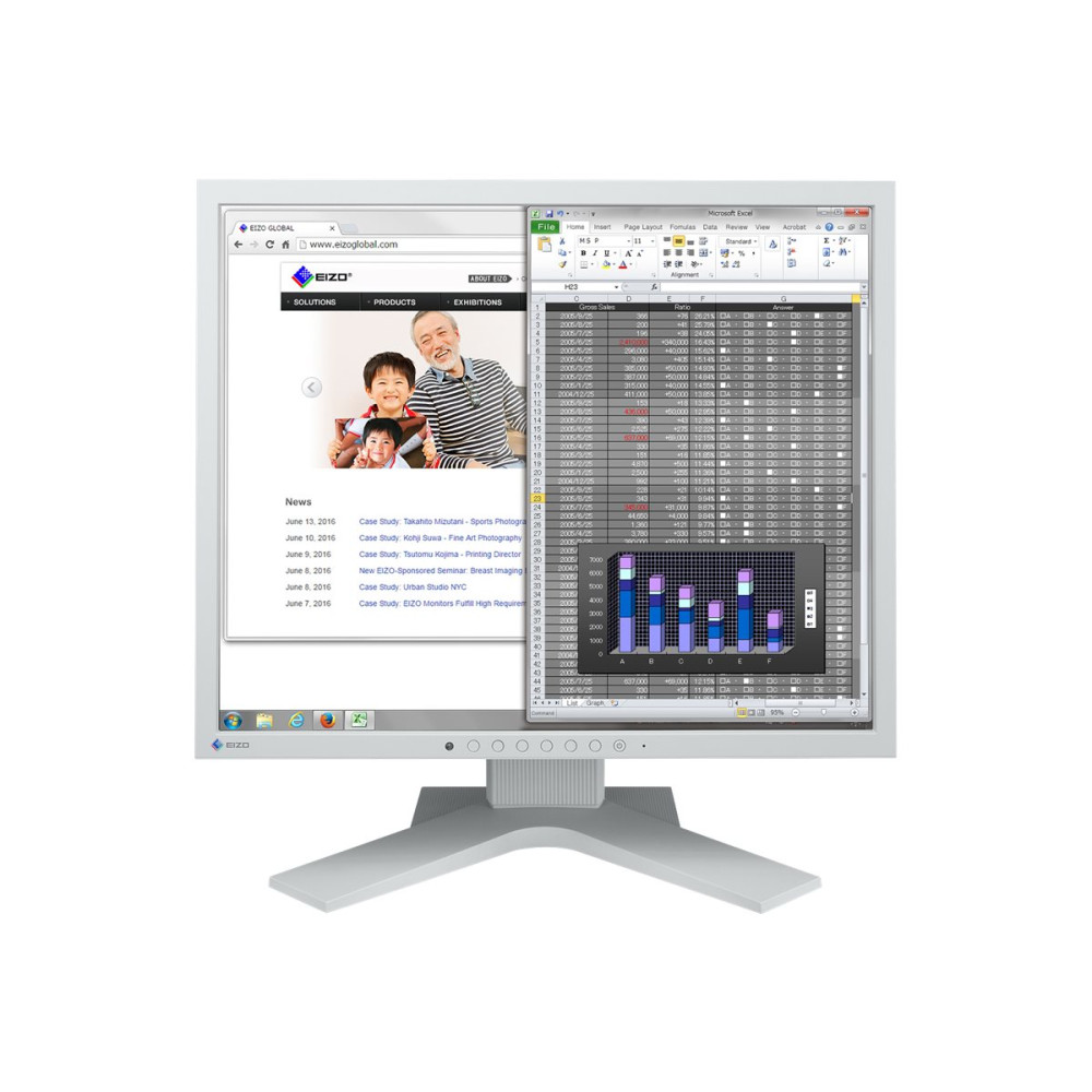 Produktbild för EIZO FlexScan S1934H - LED-skärm - 19"
