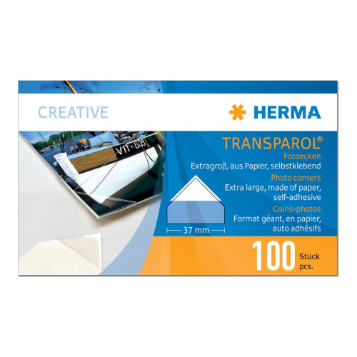 HERMA HERMA Transparol monteringshörn