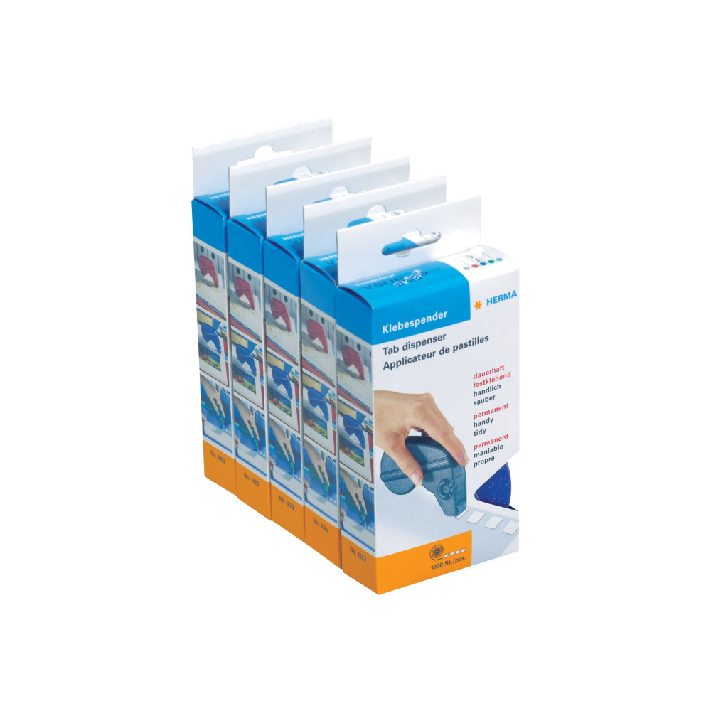 Produktbild för HERMA - dispenser - blå